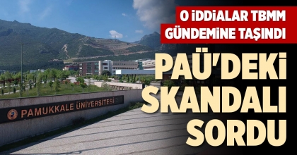 O İDDİALAR TBMM GÜNDEMİNE TAŞINDI