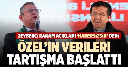 ÖZEL’İN VERİLERİ TARTIŞMA BAŞLATTI