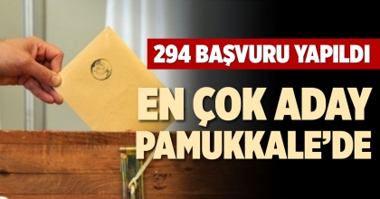 294 BAŞKAN ADAYI YARIŞIYOR