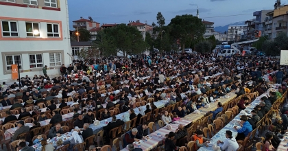 SARAYKÖY’DE BİNLER İFTAR SOFRASINDA BULUŞTU