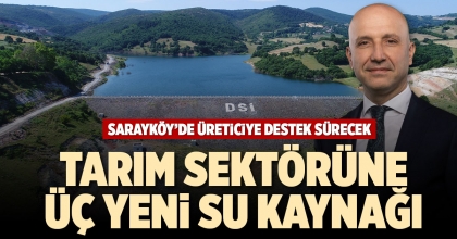 SARAYKÖY’DE ÜRETİCİYE DESTEK SÜRECEK