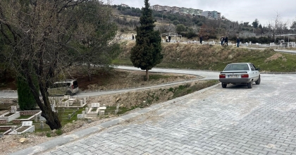 ŞEHİTLİK YOLUNDA ÜST YAPI ÇALIŞMASI