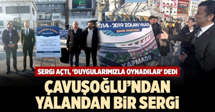 SERGİ AÇTI, ‘DUYGULARIMIZLA OYNADILAR’ DEDİ