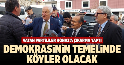 VATAN PARTİLİLER HONAZ’A ÇIKARMA YAPTI