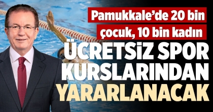 ÇOCUK VE KADINLAR ÜCRETSİZ SPOR KURSLARINDAN YARARLANACAK
