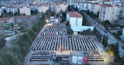 YENİŞEHİR MAHALLESİ ORUCUNU HEP BİRLİKTE AÇTI
