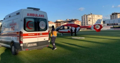 HELİKOPTER AMBULANS GENÇ HASTA İÇİN HAVALANDI