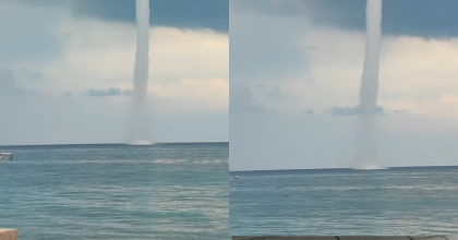 DEV HORTUM PANİK DOLU ANLAR YARATTI