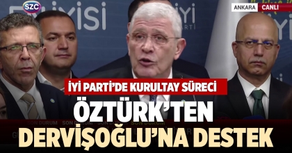 ÖZTÜRK’TEN DERVİŞOĞLU’NA DESTEK
