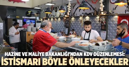HAZİNE VE MALİYE BAKANLIĞI'NDAN KDV DÜZENLEMESİ: İSTİSMARI BÖYLE ÖNLEYECEKLER