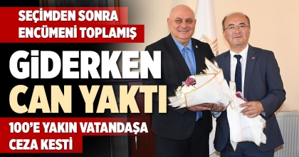 ESKİ BAŞKAN CEZA KESTİ TEBLİGAT YENİ BAŞKANA KALDI