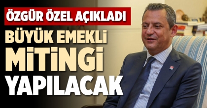 BÜYÜK EMEKLİ MİTİNGİ YAPILACAK