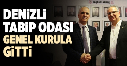 DENİZLİ TABİP ODASI GENEL KURULA GİTTİ