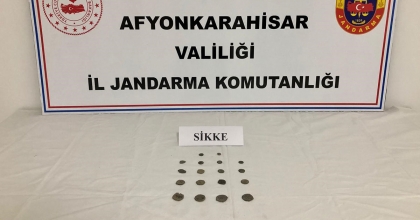 AFYONKARAHİSAR’DA TARİHİ ESER KAÇAKÇISI YAKALANDI  