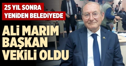 ALİ MARIM BAŞKAN VEKİLİ OLDU