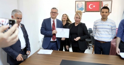 İBRAHİM BÜKE MAZBATASINI ALDI