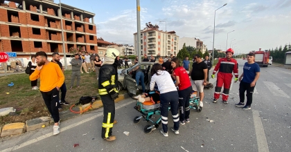 DALAMAN’DA KAZA: 3 YARALI   