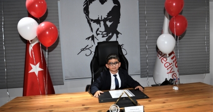 KÜÇÜK BAŞKANDAN FİLİSTİN MESAJI 