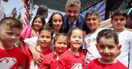 BUCA’DA 23 NİSAN’A YAKIŞIR KUTLAMA   