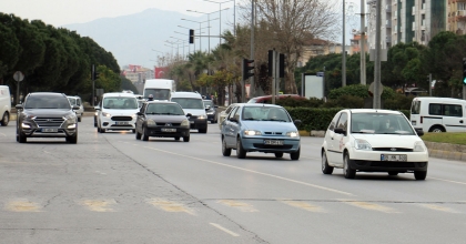 AYDIN’DA ARAÇ SAYISI 584 BİN OLDU  