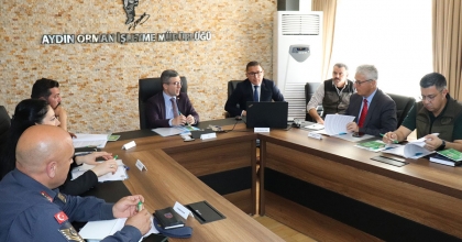 AYDIN’DA ORMAN YANGINLARINA KARŞI ÖNLEMLER KONUŞULDU  