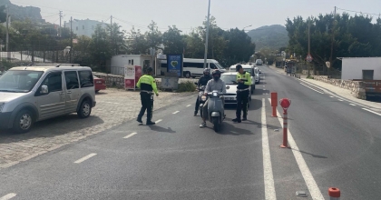 BODRUM’DA 189 SÜRÜCÜYE 387 BİN LİRA CEZA