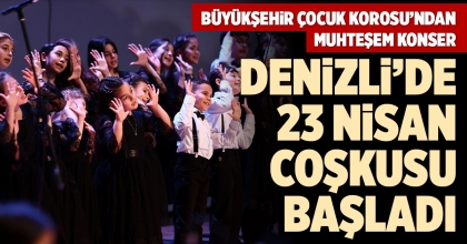 BÜYÜKŞEHİR ÇOCUK KOROSU’NDAN MUHTEŞEM KONSER