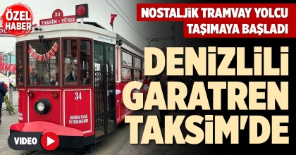DENİZLİLİ GARATREN TAKSİM'DE