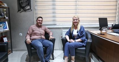 BAŞKAN DOĞAN, YARDIMCISINA MORAL VERDİ