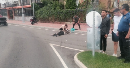 FIRTINA KAZAYA SEBEP OLDU