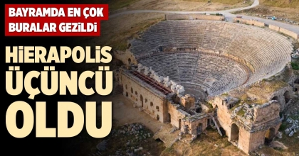 HİERAPOLİS ÜÇÜNCÜ OLDU