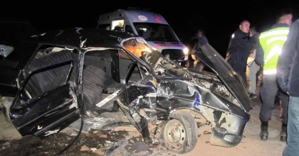 HİSARCIK’TA TRAFİK KAZASI: 5 YARALI  