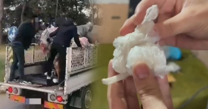 HURDACI KILIĞINA GİREN POLİS, UYUŞTURUCU TACİRİNİ ŞOKA UĞRATTI