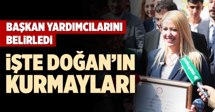 İŞTE DOĞAN’IN KURMAYLARI