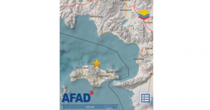 İZMİR SEFERİHİSAR AÇIKLARINDA 4,5 BÜYÜKLÜĞÜNDE DEPREM