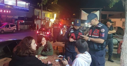 JANDARMADAN ‘ŞOK’ YOL KONTROLÜ  