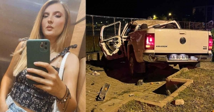 KONTROLDEN ÇIKAN KAMYONET TAKLA ATTI: 1 ÖLÜ 3 YARALI  