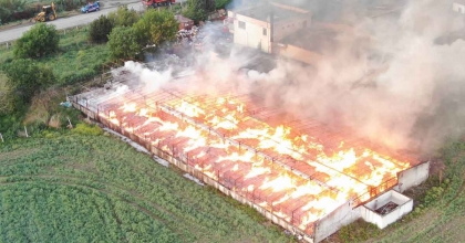 MANİSA’DA 160 TON KOZALAK KÜL OLDU  