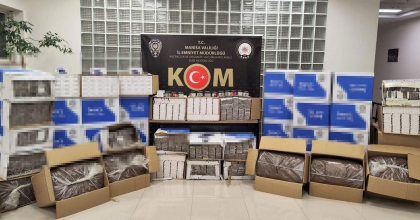 MANİSA’DA KAÇAK SİGARA OPERASYONU