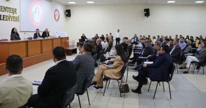 MENTEŞE BELEDİYESİNİN YENİ ÜYELERİ İLK TOPLANTISINI YAPTI