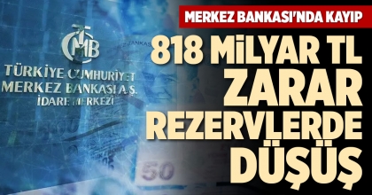 MERKEZ BANKASI'NDA KAYIP