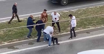 MİLAS’TA İKİ GRUP BİRBİRİNE GİRDİ, ORTALIK SAVAŞ ALANINA DÖNDÜ  