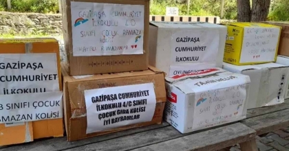 MİNİKLERDEN DEPREM BÖLGESİNE YARDIM ELİ