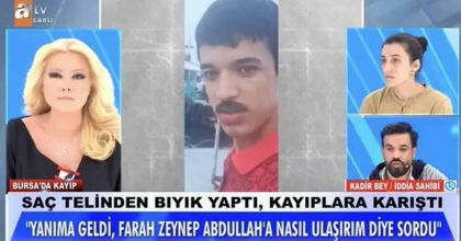 MÜSLÜM GÜRSES’E BENZEMEK İSTEYEN GENÇ FARAH ZEYNEP ABDULLAH’I ARIYOR