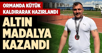 ORMANDA KÜTÜK KALDIRARAK HAZIRLANDI