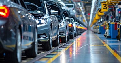 OTOMOTİV ÜRETİMİNDE İLK ÇEYREKTE YÜZDE 3'LÜK ARTIŞ