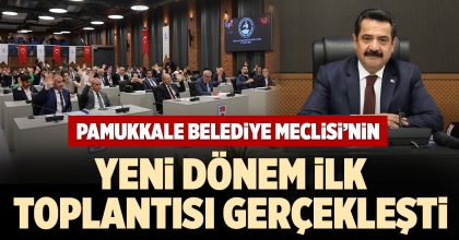 PAMUKKALE BELEDİYESİNDE YENİ DÖNEMİN İLK TOPLANTISI GERÇEKLEŞTİ
