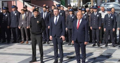 SARIGÖL'DE TÜRK POLİS TEŞKİLATININ 179. YIL DÖNÜMÜ KUTLANDI