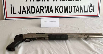 SİLAH SESLERİ RUHSATSIZ TÜFEĞİ YAKALATTI