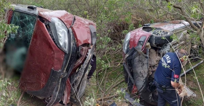 TAKLA ATIP ŞARAMPOLE DEVRİLDİ: 1 ÖLÜ